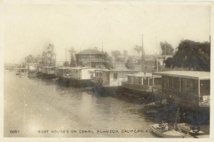 House Boats on Canal, Alameda                       